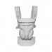Mochila Portabebé Omni 360 Cool Air Mesh Gris Perla de ergobaby